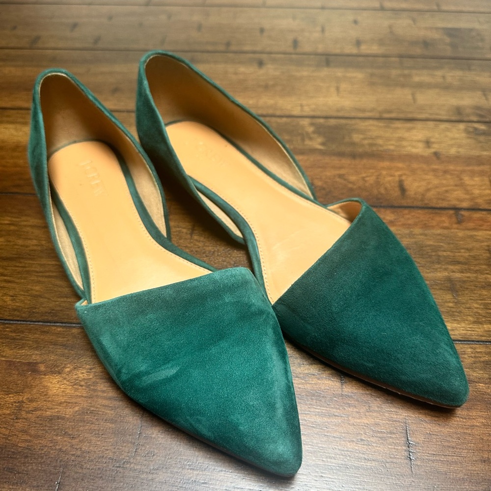 J. Crew Factory Suede Flats